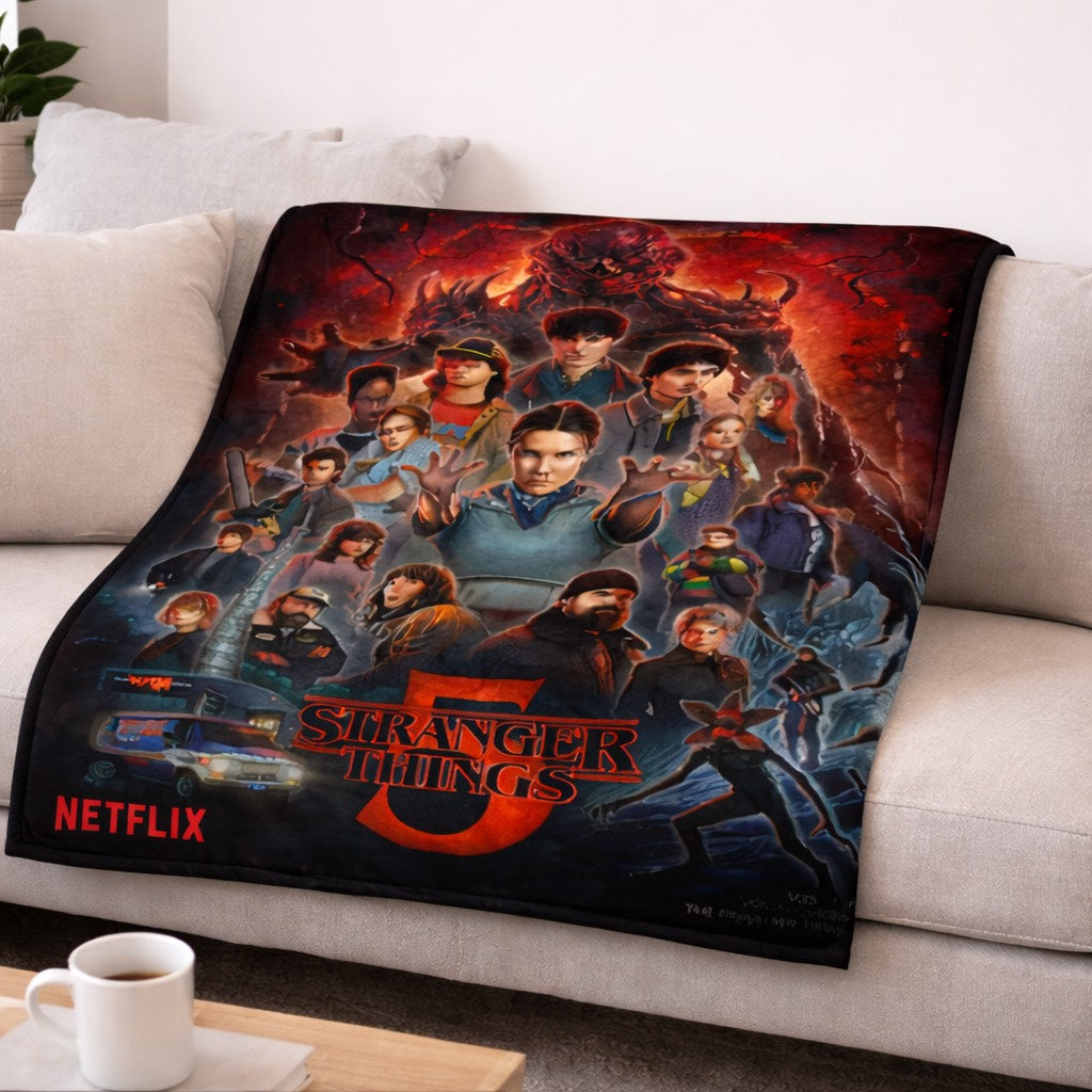 Stranger Things Blanket