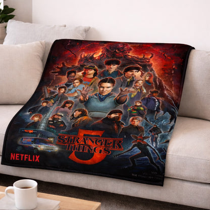 Stranger Things Blanket