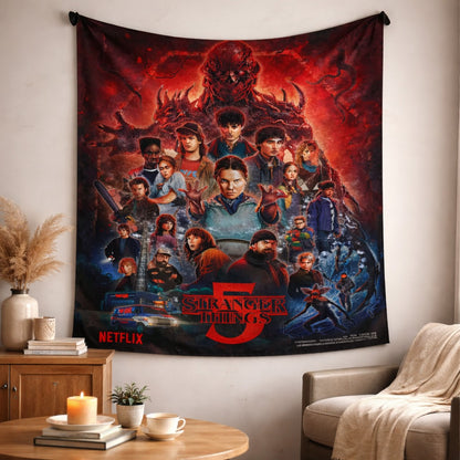 Stranger Things Blanket