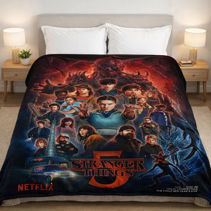 Stranger Things Blanket